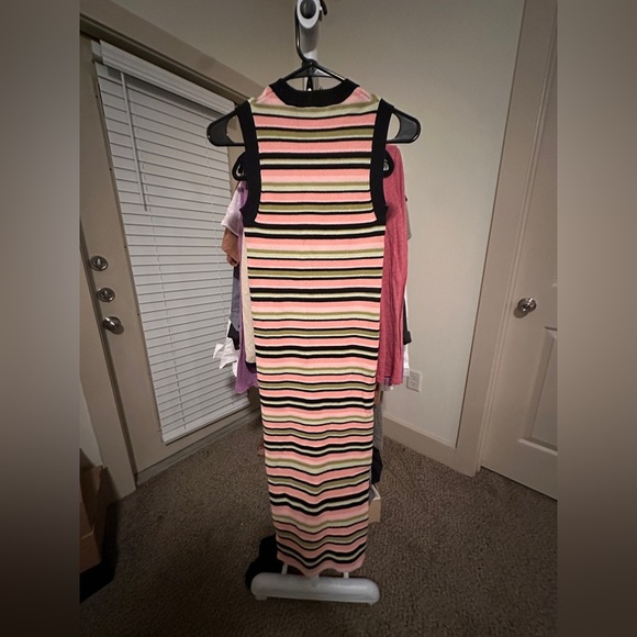 ATM | Striped Knit Maxi Dress - Picture 4 of 5